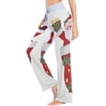 thumbnail image 2 of FREEAMG Pajama Pants for Women Fun Icon Sleepwear Pants Pjs, 2 of 5