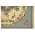 thumbnail image 6 of Home Furnishings Decorative Pillow Cover 18x18 in, Bouqet Floral Blue Couch Throw Pillows for Bed and Sofa, Tapestry Cushion Cases for Living Room, Soft European Cotton Jacquard Woven, 6 of 7