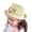 Khaki, variant on RTKFRFLM Girls Straw Sun Hat Cute Sequin Cat Ear Design Summer Beach Cap Khaki 2-3 Years