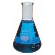Kimble Chase Erlenmeyer Flask,4 L,355 mm H 26500-4000