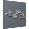 thumbnail image 5 of Ekena Millwork 2 1/2"W x 6 1/4"H x 5/8"P Hillsborough Onlay with Scroll, Right, 5 of 6
