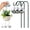 3PCS, variant on Jollgii Mini Disco Ball Garden Stake, Waterproof Disco Ball Garden Stakes, Mirror Silver Glitter Plant Stake Ornaments for Outdoor Patio Lawn Pathway(1.2" Ball+7.9" Pole,1PC)