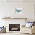 thumbnail image 3 of Stupell Industries Baby Sea Turtle Bubbles Animals & Insects Painting Gallery Wrapped Canvas Art Print Wall Art, 17 x 17, 3 of 8
