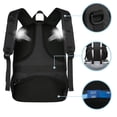 thumbnail image 4 of Mochila escolar para hombre, mochila grande impermeable para niños y adolescentes, con compartimento para portátil de 18 pulgadas y puerto de carga USB. Ideal para el trabajo, viajes y senderismo., 4 of 6