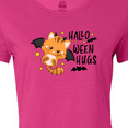 thumbnail image 4 of Inktastic Halloween Hugs with Cute Vampire Cat Bat Women's T-Shirt, 4 of 5