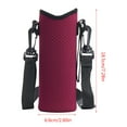 thumbnail image 3 of Water Bottle Sling Bag for Carrier Crossbody Sleeve Neoprene Water Bottle for Case Holder Pouch Cover Sport Water Bottle, 3 of 8