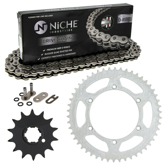 Niche Sprocket Chain Set for Kawasaki KDX250 14/50T 520 O-Ring Motorcycle MK1004295