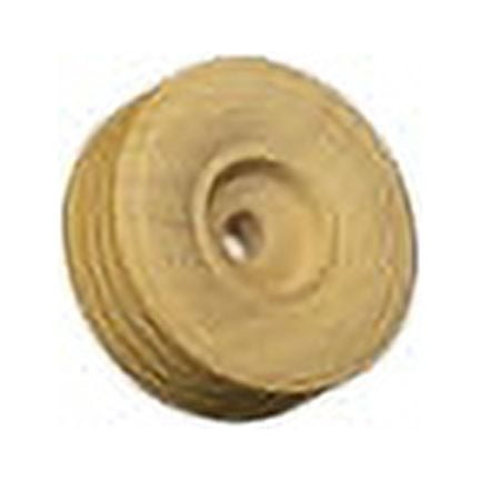 12 Pcs 1" Wood Treaded Toy Wheels, 1/2" thick Hole size 1/4" Use AP1010 or AP1005 Axle pegs for 1/4 holes.