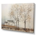 thumbnail image 2 of Designart "Rustic Farmhouse Tree Scenery" Landscape Trees Wall Decor, 2 of 7