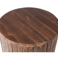 thumbnail image 4 of Fire Sense 62421 Michael Round Reclaimed Wood Insect Rot Resistant Garden Stool, 4 of 6