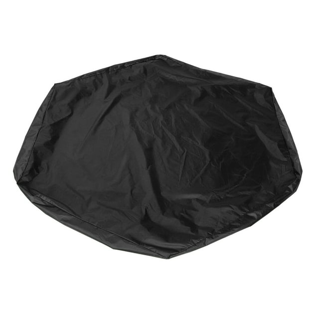 Protection Résistante à l'Usure pour Bac à Sable, Couvercle de Bac à Sable, Bac à Sable Durable pour l'Extérieur Noir 140x110x20 cm