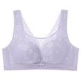 thumbnail image 1 of Abcnature Women Full Coverage Bras Lace Thin Style Ventilate Plus Size Bras without Steel Rim, 1 of 4