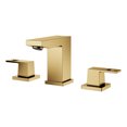 thumbnail image 3 of Grohe Eurocube 20370GNA 8-inch Widespread 2-Handle S-Size Bathroom Faucet 1.2 GPM in Grohe Brushed Cool Sunrise, 3 of 3