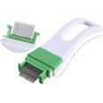 thumbnail image 1 of Garlic Chopper Kitchen Vegetable Garlic Grater 2 Pieces Green, 1 of 5