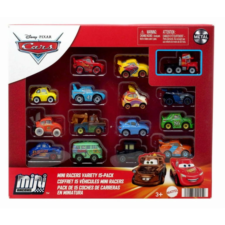 マテルミニレーサーズ　ミニミニカーズVariety  ミニカー14台セット Disney Cars Die Cast Metal Mini Racers Mini Racers Variety Car Toy