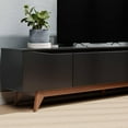 thumbnail image 5 of Manhattan Comfort Salle 86.41 in. TV Stand with Solid Wood Legs, 5 of 10