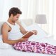 thumbnail image 5 of Fotbe Retro Cowgirl Pantalones de Pijama para Hombre, Pantalones de Dormir, Pantalones de Casa con Cintura Ajustable y Bolsillos-Large, 5 of 6
