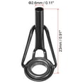 thumbnail image 2 of 2.6mm Stainless Steel Fishing Rod Tip Repair Kit Pole Ring Guide Replacement, Black 8 Pack, 2 of 5