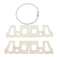 thumbnail image 1 of KAKOWELY Support de Réchaud en Acier Inoxydable Support de Réchaud à Alcool pour Camping (Argent) 3.74"X3.74"X1.18 Pouces, 1 of 4