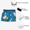 thumbnail image 6 of Disketp Cartoon Goose Men'S Boxer Briefs,Soft And Breathable Cotton Underwear With Comfortflex Waistband, 6 of 8