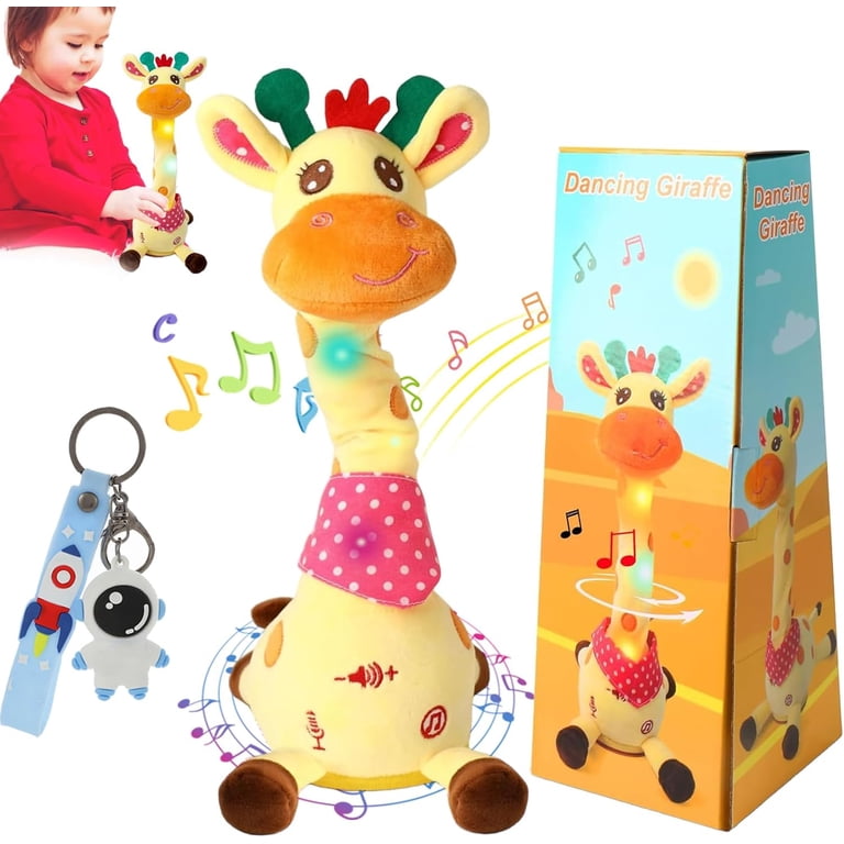 Jouet Girafe Dansante Et Parlante, Animal De Danse En Peluche