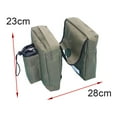 thumbnail image 7 of Nishiyuenyi Generic ATV Tank Bag Saddlebag, Easy Installation, Motorcycle Saddle Bag Storage Green, 7 of 7