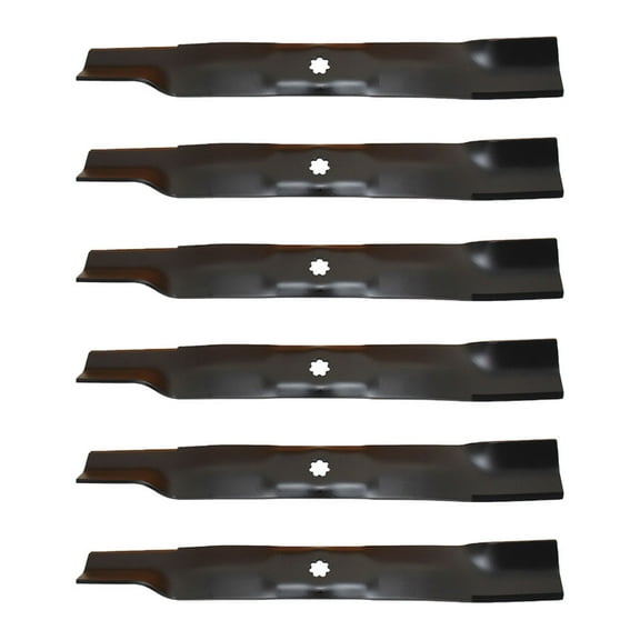 RAParts (6) Bagging Blades Fits John Deere 102 10391 10392 10393 10441 10442 10443