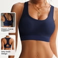 thumbnail image 5 of SPZTSX Racerback Sports Bras for Women Removable Pads Yoga Daily Wear Running Cycling Hiking Training Athletic Bra, 5 of 6