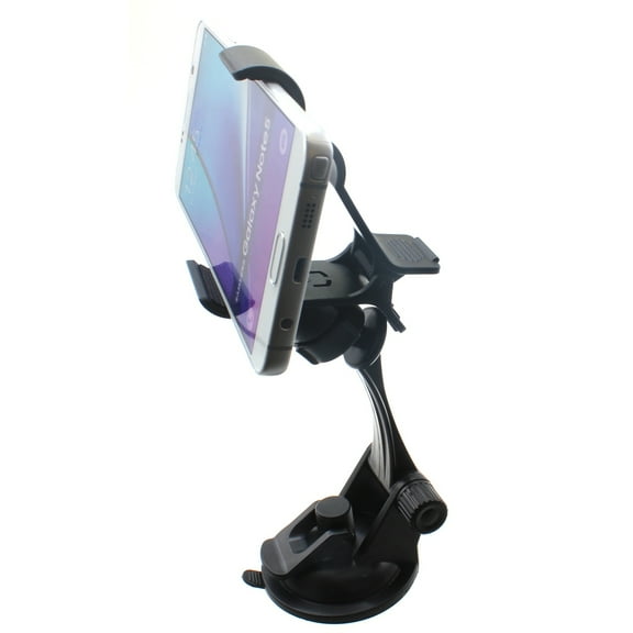 Dash Car Mount for Samsung Galaxy A15/A14 5G Phones - Windshield Holder Cradle Swivel Dock Suction for Galaxy A15/A14 5G