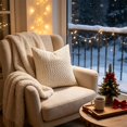 thumbnail image 6 of Textured Throw Pillow Covers Corduroy Cushion Cases for Sofa Living Room Bedroom Couch Interior Styling, 6 of 6