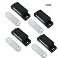 thumbnail image 4 of 4x Loquet Magnétique pour Porte d'Armoire Blanc avec Vis, 4 of 5