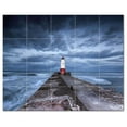 thumbnail image 1 of Lighthouse Picture Ceramic Tile Mural Kitchen Backsplash Bathroom Shower, 405477, 1 of 3