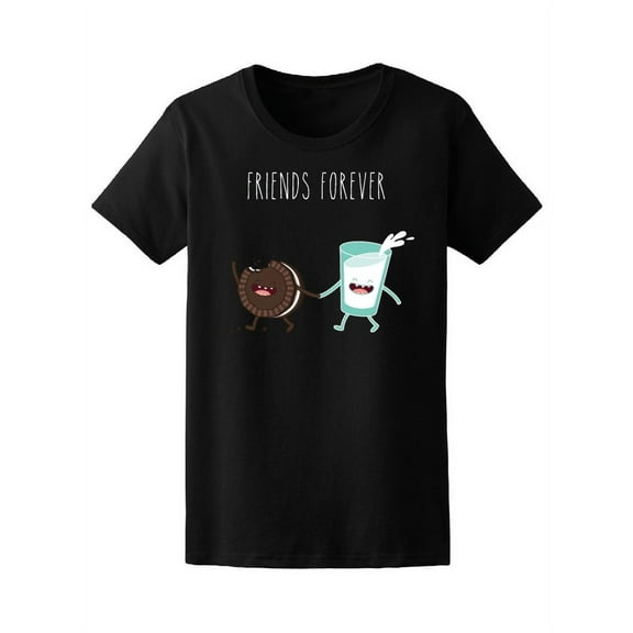 Friend Milk And Chocolate Cookie Tee Women's -Image by Shutterstock