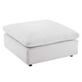 thumbnail image 4 of Modway Commix Down Filled Overstuffed Performance Velvet Ottoman in White, 4 of 8
