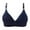 Blue, variant on Bigersell Push up Bra Woman's Comfortable Lace Breathable Bra Underwear No Underwire Female Spandex Yoga Bra Big & Tall Lace Bra, Style 747, Beige M