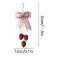 thumbnail image 2 of Arcos De Encaje De Navidad Árbol De Navidad Colgante Decorativo De Navidad Con Piñas Para Fiesta De Vacaciones Chimenea Decoración De Ventanas Vogacara HA039042-00, 2 of 6