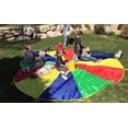 thumbnail image 3 of Juega al paracaídas Sonyabecca Kids de 16 pies con 12 asas durante más de 3 años, 3 of 7
