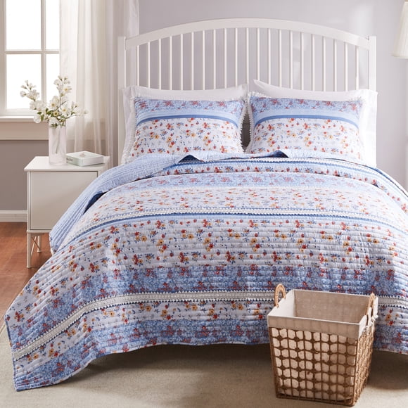 Betty White, Quilt Set 3-Piece Full/Queen