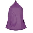 thumbnail image 2 of HugglePod HangOut Hanging Chair for Kids, Purple, 2 of 4