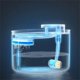 thumbnail image 3 of Automatic Cat Water Fountain with LED Light Ultra Silent Pet Drinking Water Fountain USB Cats Electric Mute Water Feeder ShopWise Round, 3 of 8