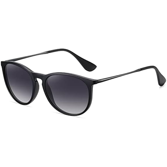 Retro Polarized Sunglasses Womens 2026 Trendy Round Classic Glasses