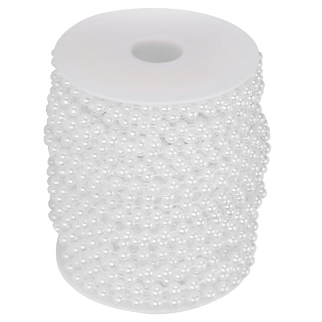 Cuerda De Cuentas De Perlas De Imitación Crea Un Toque De Brillo Artesanía De Decoración DIY Posee Muchos Usos En El Hogar Para Niños Oficina Y Adultos ANGGREK Arte y Manualidades