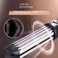 thumbnail image 3 of Rizador de aire frío, protege contra daños y bloquea con estilo para rizos y ondas duraderos sin esfuerzo, negro, 3 of 5