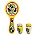 thumbnail image 3 of Boston Warehouse Tuscan Salt and Pepper Set with Spoonrest, 3 of 10