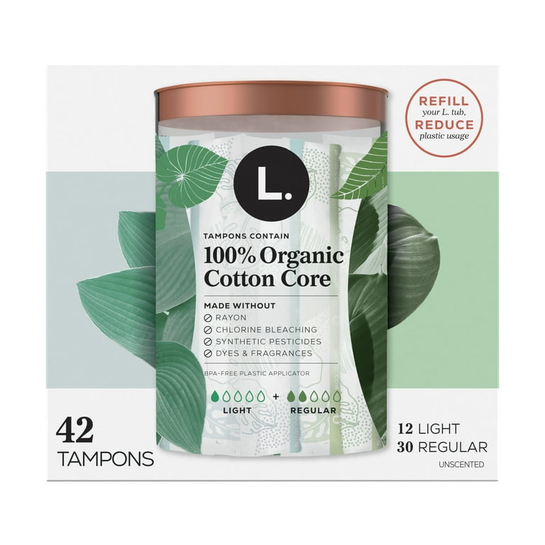 Organic tampons target discount