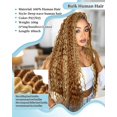thumbnail image 2 of Human Braiding Hair Flagship Deep Wave, 16 pulgadas, 2 paquetes, 2 of 7