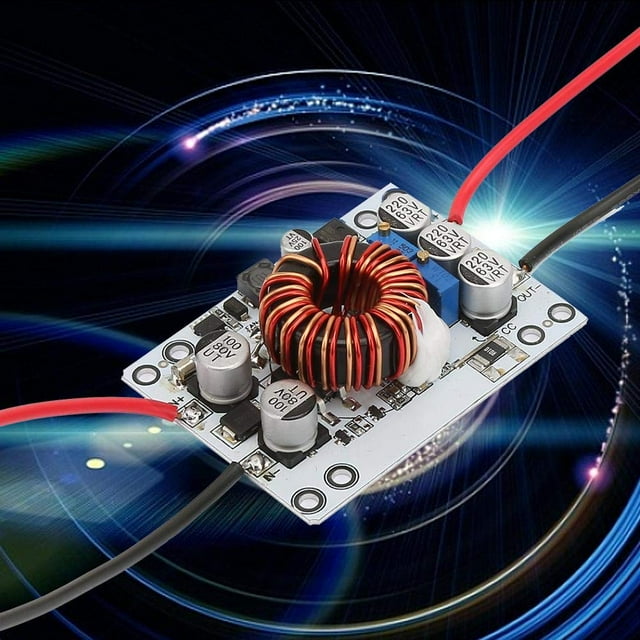AVEKI Convertisseur Boost Buck DC-DC 10A 180W 10.5-70V à 2.5-58V Module d'Alimentation Réduction d'Énergie Efficacité de Conversion Environ 90 % B0514