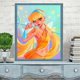 thumbnail image 3 of Pintura de diamantes AB de sirena de niña de dibujos animados, mosaico de fantasía, punto de cruz, imágenes artísticas, bordado de diamantes de imitación, decoración del hogar, regalo, 5D, 3 of 4
