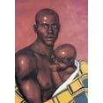 thumbnail image 2 of Unknown 24x32 Gold Ornate Wood Framed with Double Matting Museum Art Print Titled - Father and Son, 2 of 4