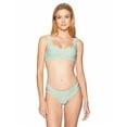 thumbnail image 3 of Bikini Lab Women's Cut Out Hipster Bikini Swimsuit Bottom, sage//Sand Dunes, Medium, 3 of 3